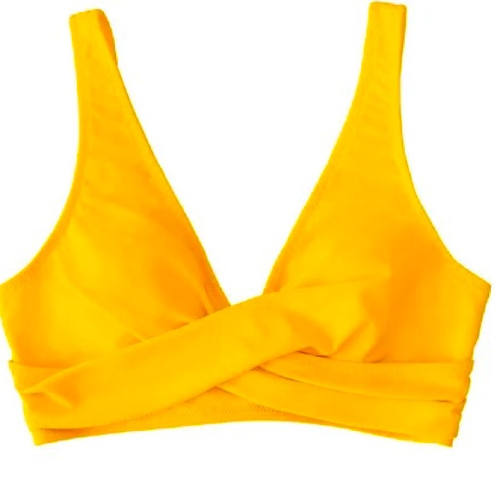 ♥️SaLe♥️☀️☀️NeW! CupShe Bright Yellow Bikini Top!☀️☀️